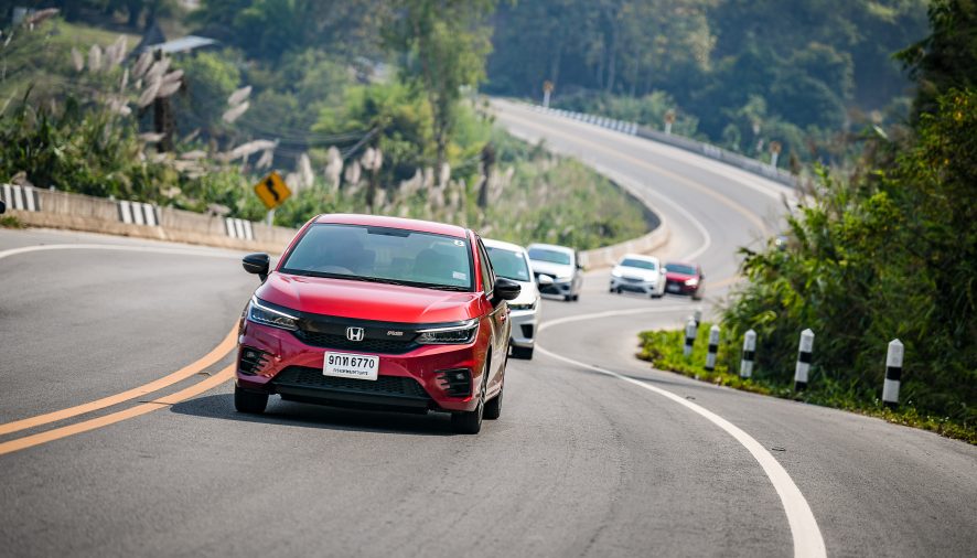 ทดสอบขับ HONDA CITY TURBO ใหม่ เส้นทาง อ.เมือง จ.เชียงราย – อ.เชียงของ – อ.เมือง จ.เชียงราย