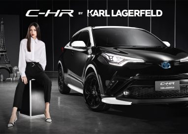 TOYOTA C-HR BY KARL LAGERFELD แม่แบบผู้นำเทรนด์แฟชั่นด้านดีไซน์อันโดดเด่น