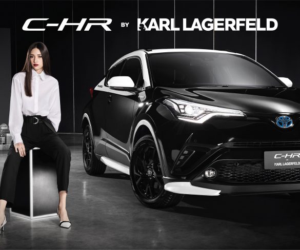 TOYOTA C-HR BY KARL LAGERFELD แม่แบบผู้นำเทรนด์แฟชั่นด้านดีไซน์อันโดดเด่น