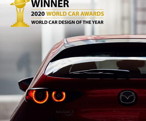 ALL-NEW MAZDA3 คว้ารางวัลรถยนต์ที่ออกแบบยอดเยี่ยมแห่งปี WORLD CAR DESIGN OF THE YEAR 2020