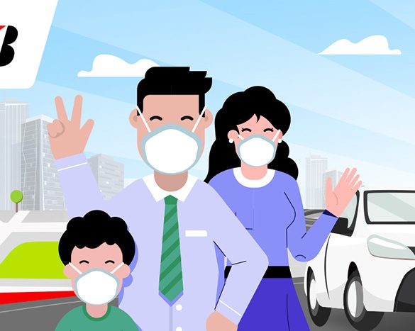 บริดจสโตน ร่วมกับค็อกพิท จัดแคมเปญ Together We’re Safe