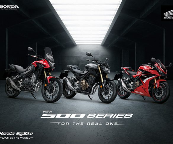 สนั่นวงการบิ๊กไบค์! ฮอนด้าเปิดตัว New 500 Series