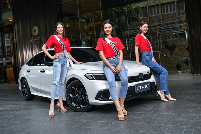 ฮอนด้า หนึ่งในผู้สนับสนุนหลักการประกวด Miss Universe Thailand 2021