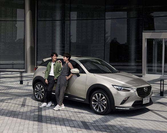 มาสด้าลุยตลาด B-SUV เปิดตัว NEW MAZDA CX-3 พร้อมสีใหม่ “แพลตทินั่ม ควอตซ์”