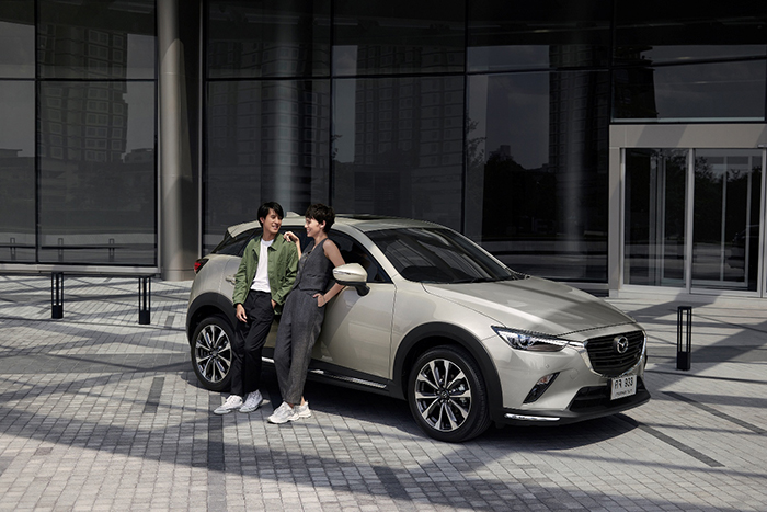 มาสด้าลุยตลาด B-SUV เปิดตัว NEW MAZDA CX-3 พร้อมสีใหม่ “แพลตทินั่ม ควอตซ์”