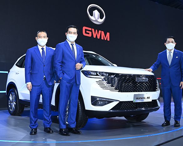 เกรท วอลล์ มอเตอร์ เผยโฉม All New HAVAL H6 Plug-In Hybrid SUV  พร้อมจัดแสดง TANK 500 HEV ครั้งแรกของโลก