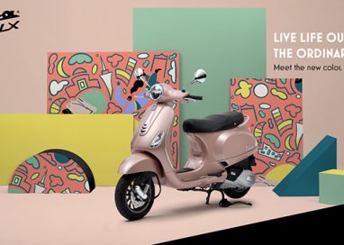 เวสป้า เติมเฉดสีแห่งความสดใสครั้งใหม่  ด้วย Vespa LX 125 i-Get “PINK ROSA”