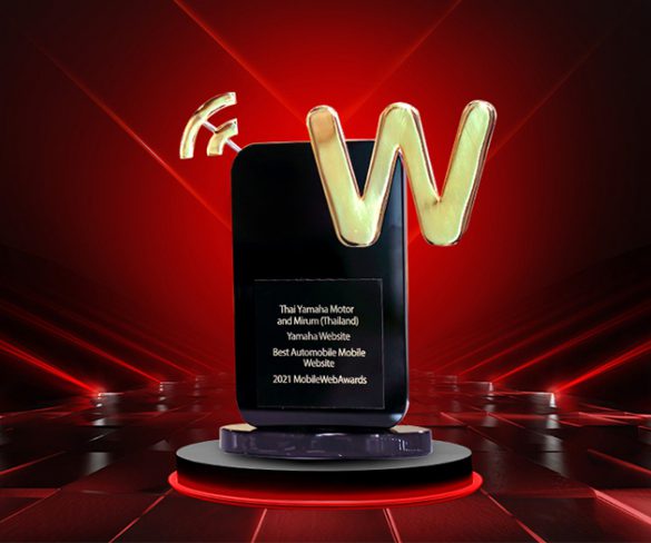 “ยามาฮ่า” คว้ารางวัลระดับโลก การออกแบบเว็บไซต์ผ่านแพลตฟอร์มบนสมาร์ทโฟน