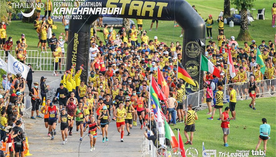 “AMAZING RACE FESTIVAL&TRIATHLON” ที่สนามกรังด์ปรีซ์ กอล์ฟ คลับ เปิดฉากความสำเร็จ