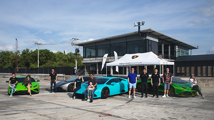 “LAMBORGHINI CLUB THAILAND TRACK DAYDrift and Track Basic Course”