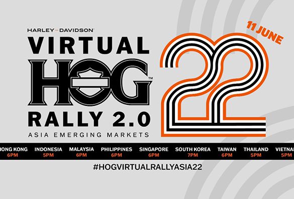 HARLEY-DAVIDSON® เตรียมจัดงาน Virtual H.O.G.® Rally Asia ครั้งที่ 2