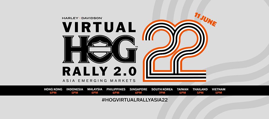 HARLEY-DAVIDSON® เตรียมจัดงาน Virtual H.O.G.® Rally Asia ครั้งที่ 2