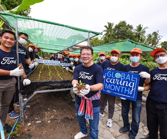 ฟอร์ดสานต่อโครงการ ‘Water Go Green’