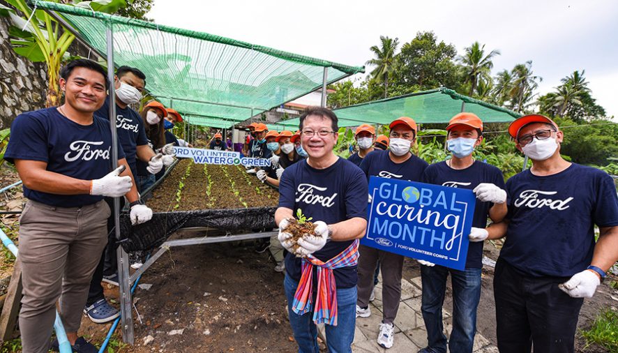 ฟอร์ดสานต่อโครงการ ‘Water Go Green’