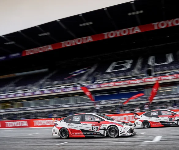 Toyota Gazoo Racing Team Thailand ฉลองแชมป์ 3 ปีซ้อน