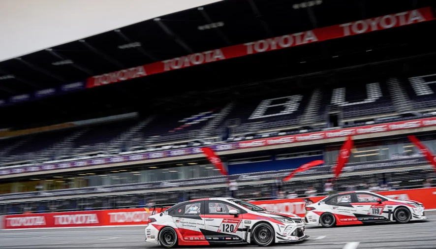 Toyota Gazoo Racing Team Thailand ฉลองแชมป์ 3 ปีซ้อน