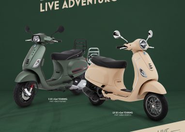 เวสป้าส่งสกู๊ตเตอร์ไซส์มินิพาออกเที่ยวกับ 2 รุ่นสุดฮอต  Vespa LX 125 i-Get Touring และ Vespa S 125 i-Get Touring