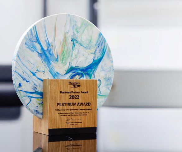 บริดจสโตน คว้ารางวัล Business Partner Award 2022 (Platinum Award) จากไทยเบฟเวอเรจ