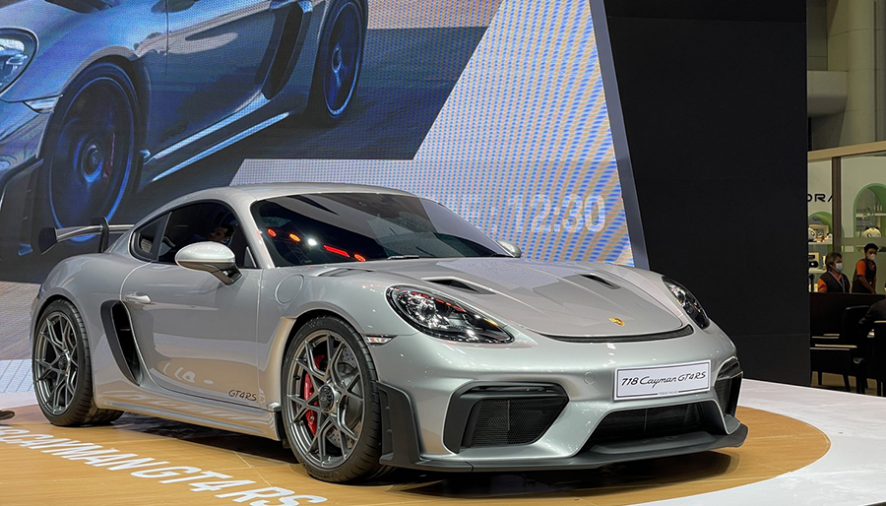 ปอร์เช่ ประเทศไทย เผยโฉมอย่างเป็นทางการที่แรกของ ปอร์เช่ 718 Cayman GT4 RS