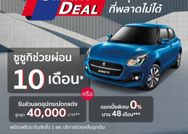 SUZUKI SWIFT สปอร์ตแฮทช์แบ็กยอดนิยม