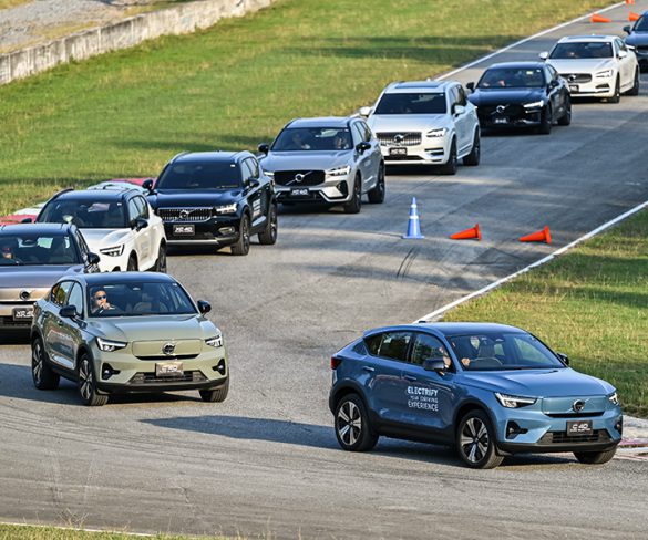 วอลโว่ จัดกิจกรรมทดสอบรถในงาน ‘Volvo Electrify Your Driving Experience’ 