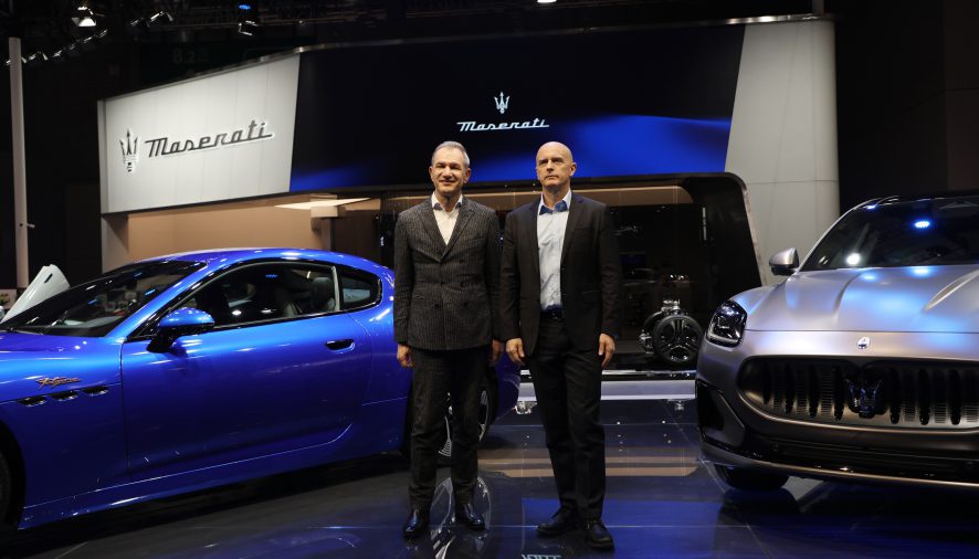 มาเซราติ เผยโฉมรถยนต์พลังงานไฟฟ้าที่งาน Shanghai Auto Show 2023