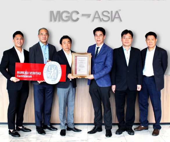 MGC-ASIA รับมอบประกาศรับรองการประเมิน