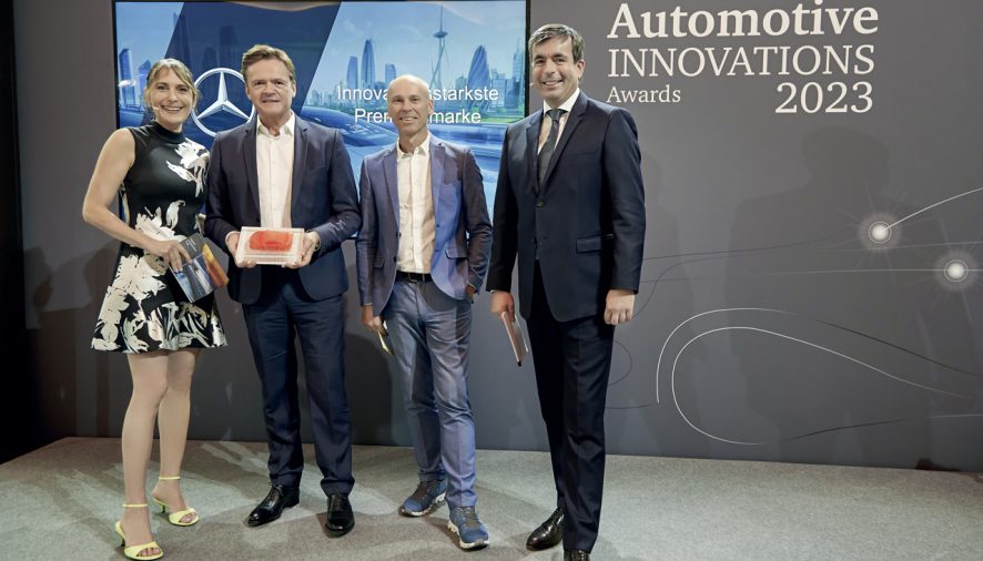 เมอร์เซเดส-เบนซ์ กวาด 4 รางวัลจากเวที AutomotiveINNOVATIONS Awards ประจำปี 2023