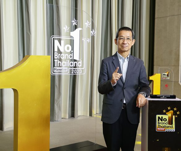 เอ็มจี คว้ารางวัล “No.1 Brand Thailand 2023” หมวดรถไฟฟ้า 2 ปีซ้อน