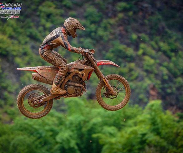 “อินทรีแซงค์ – กฤษฎา” คว้าโพเดียม เก็บแต้มต่อเนื่อง FMSCT Thailand Motocross