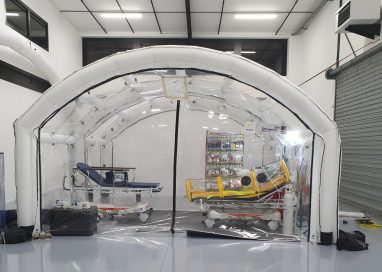 มิชลิน ร่วมกับ AirCaptif บริษัทในเครือ เปิดตัว“MICHELIN Inflatable Lab” ห้องปฏิบัติการปลอดเชื้อแบบเป่าลม