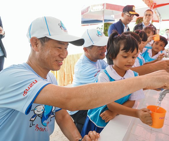 โครงการ “อีซูซุให้น้ำ…เพื่อชีวิต” แห่งที่ 43 มุ่งสู่จังหวัดพัทลุง