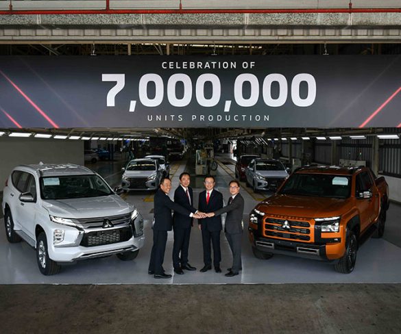 มิตซูบิชิ มอเตอร์ส ประเทศไทย เฉลิมฉลองการผลิตรถยนต์ครบ 7 ล้านคัน