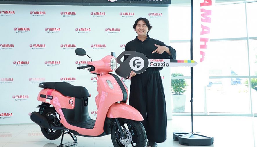 ยามาฮ่ามอบรางวัล YAMAHA FAZZIO จากแคมเปญ “Happy 5 ปี นะคะ Tiktok Challenge”