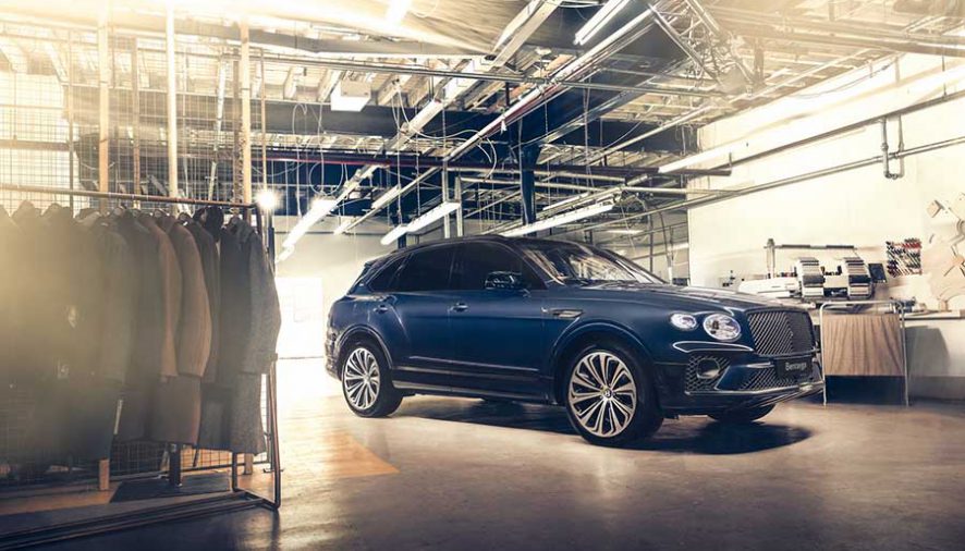 เบนท์ลีย์ มอเตอร์ส เผยโฉม Bentayga Private White V.C. Limited Edition