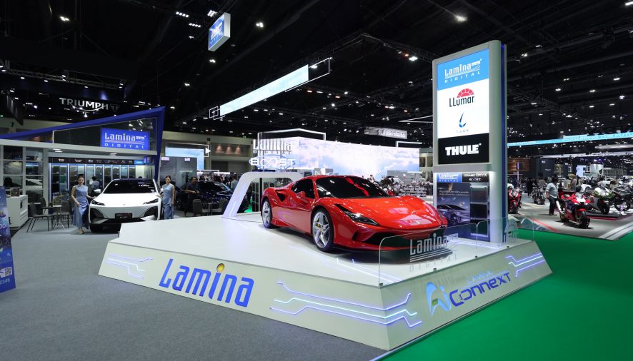 Lamina Films มั่นใจยานยนต์อัจฉริยะเติบโตต่อเนื่อง เปิดตัว Lamina Digital Ceramic Onyx ต