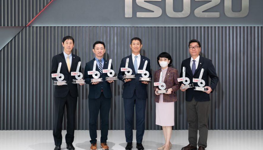 อีซูซุรับ 9 รางวัลรถยอดเยี่ยมแห่งปี