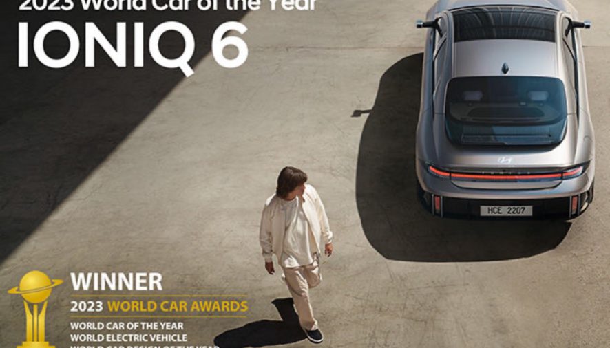 “IONIQ 6” รถไฟฟ้าเจ้าของรางวัล 2023 World Car of The Year