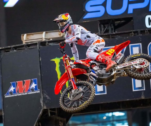 พี่น้อง “ลอว์เรนซ์” บิด Honda CRF450R คว้าดับเบิ้ลโพเดียม