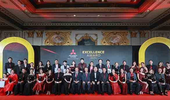 มิตซูบิชิ มอเตอร์ส ประเทศไทย มอบรางวัล “ผู้จำหน่ายยอดเยี่ยม ปี 2567”