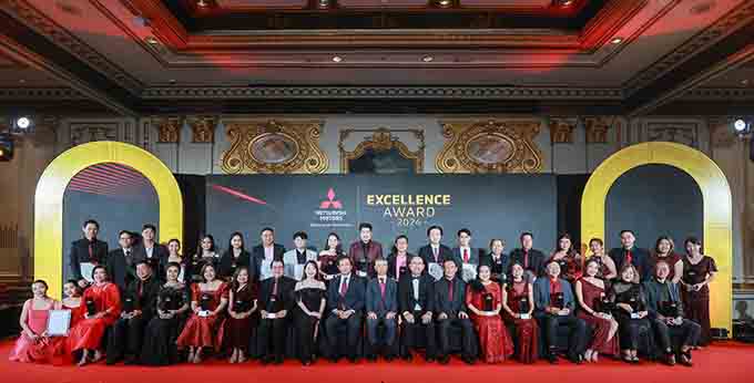 มิตซูบิชิ มอเตอร์ส ประเทศไทย มอบรางวัล “ผู้จำหน่ายยอดเยี่ยม ปี 2567”