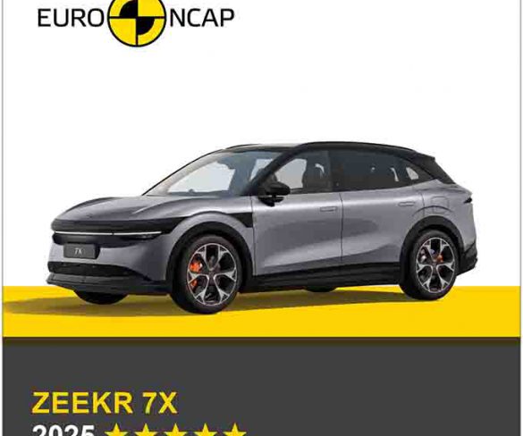 ZEEKR 7X คว้ามาตรฐานความปลอดภัยสูงสุดระดับ 5 ดาวจาก Euro NCAP