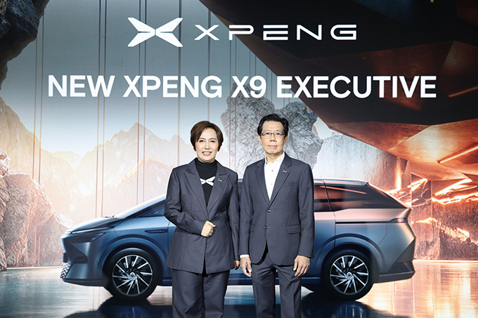 XPENG X9 ขึ้นแท่นอันดับ 1 รถตู้ไฟฟ้าพรีเมียม ด้วยยอดส่งมอบสะสมกว่า 1,500 คันทั่วประเทศ