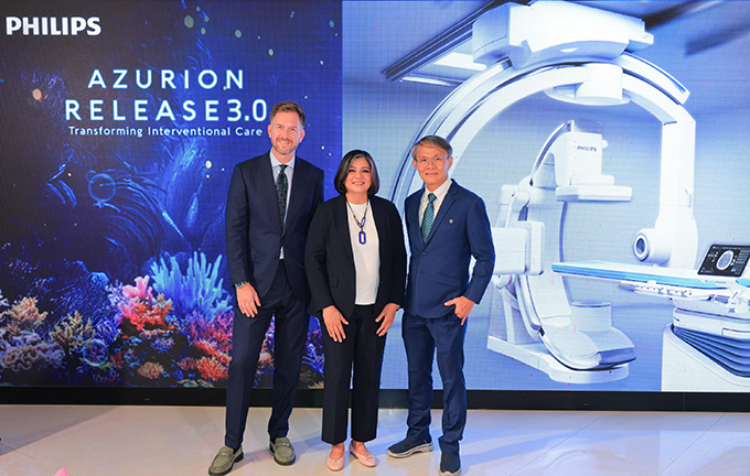 ฟิลิปส์ จัดงานสุดล้ำในอะควาเรียม เปิดตัว Philips Azurion Release 3.0