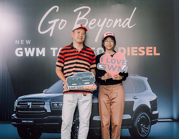 GWM ฉลองความสำเร็จ NEW GWM TANK 500 DIESEL ด้วยยอดจองทะลุกว่า 500 คัน