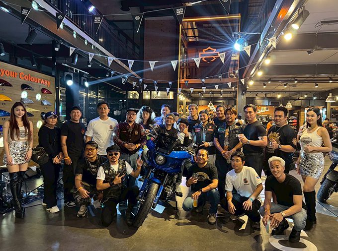 HARLEY-DAVIDSON® เผยโฉมไลน์อัพรถมอเตอร์ไซค์ตระกูล Touring และ Cruiser