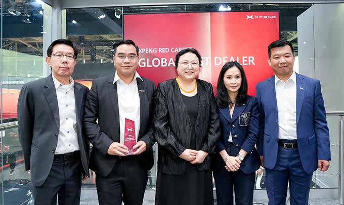 เอ็กซ์เผิง ประเทศไทย คว้ารางวัล ‘2025 XPENG RED CARPET Global Best Dealer Award’