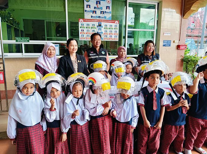กรมป้องกันและบรรเทาสาธารณภัย (ปภ.) ส่งต่อความห่วยใยจาก ไทยยามาฮ่า