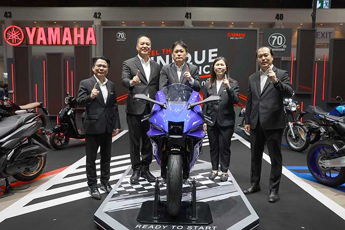ยามาฮ่าเปิดบูธ “YAMAHA FEEL THE UNIQUE EXPERIENCE” 