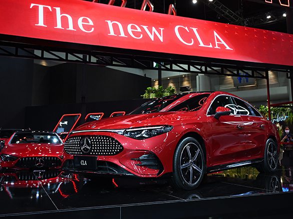 เมอร์เซเดส-เบนซ์ เผยโฉม The new CLA ครั้งแรกในงาน Motor Expo 2025